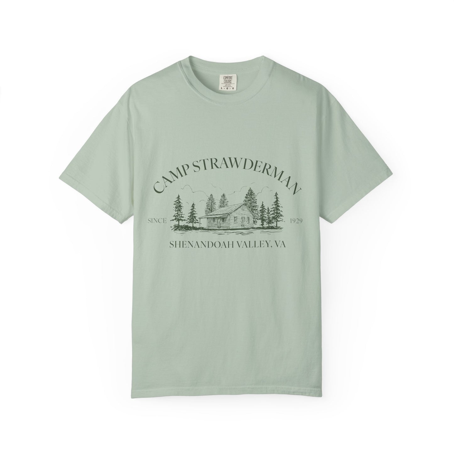 Camp Shenandoah Valley T-Shirt, Unisex Outdoor Tee, Summer Camp Shirt, Adventure Shirt, Vintage Camping Apparel, Gift for Campers
