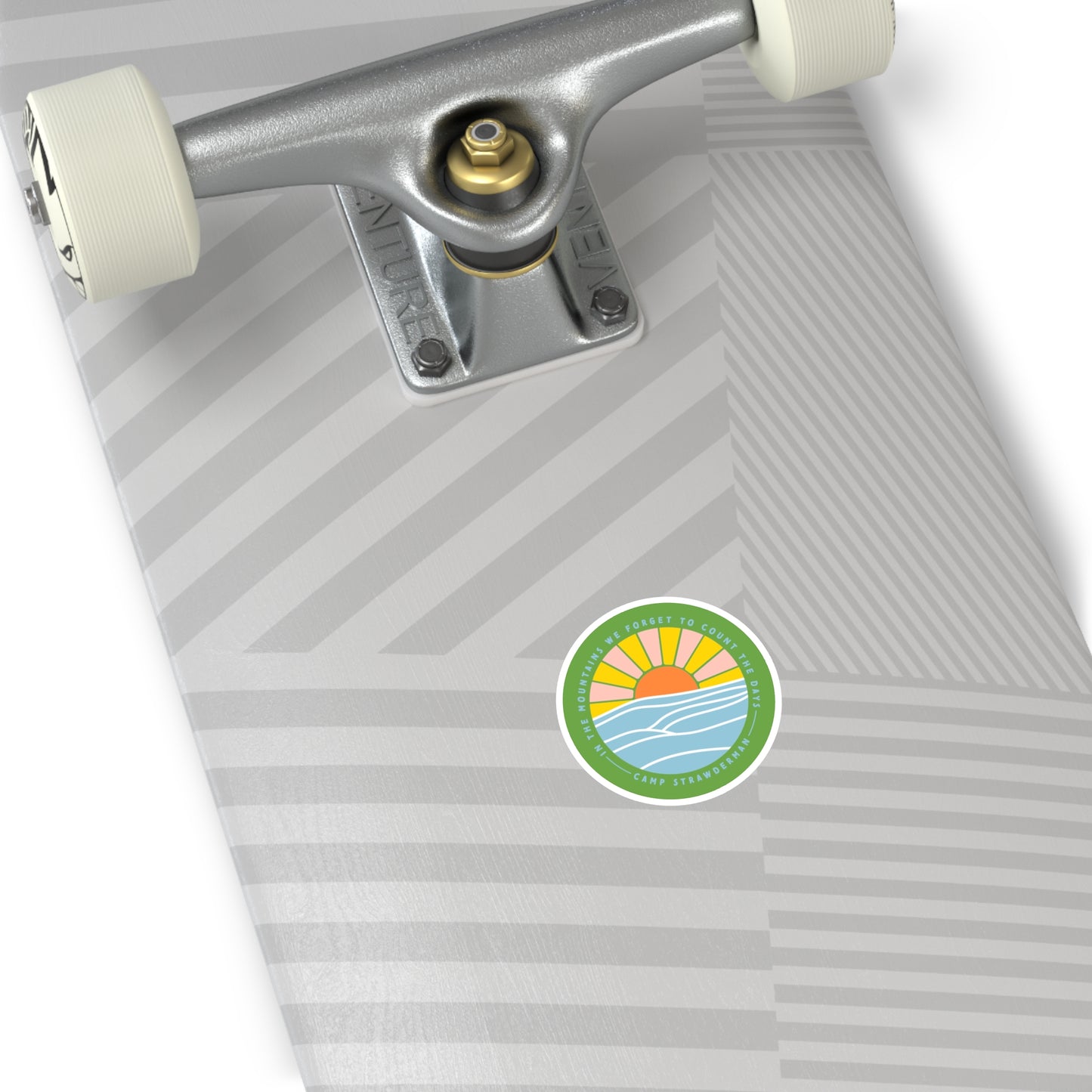 "In The Mountains We Forget..." Sticker