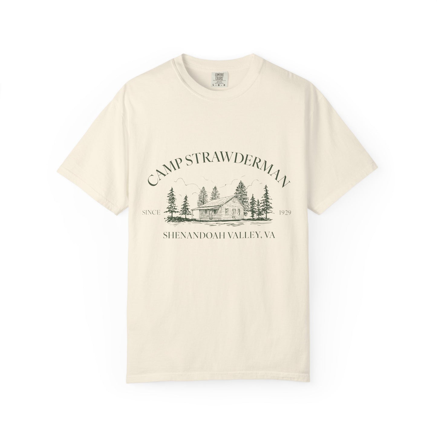 Camp Shenandoah Valley T-Shirt, Unisex Outdoor Tee, Summer Camp Shirt, Adventure Shirt, Vintage Camping Apparel, Gift for Campers