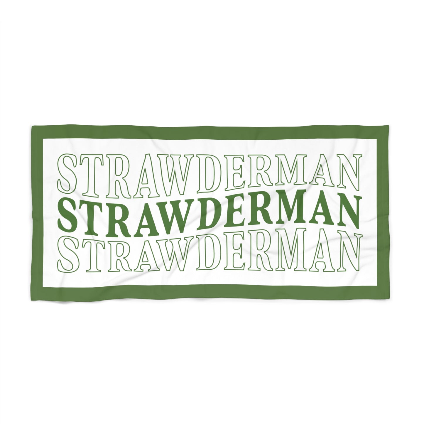 Strawderman Beach Towel