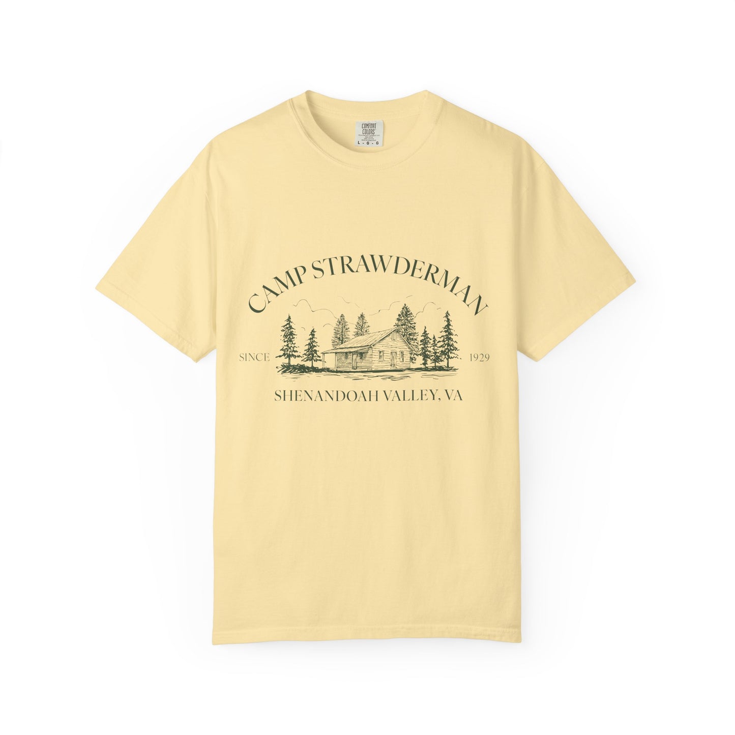 Camp Shenandoah Valley T-Shirt, Unisex Outdoor Tee, Summer Camp Shirt, Adventure Shirt, Vintage Camping Apparel, Gift for Campers