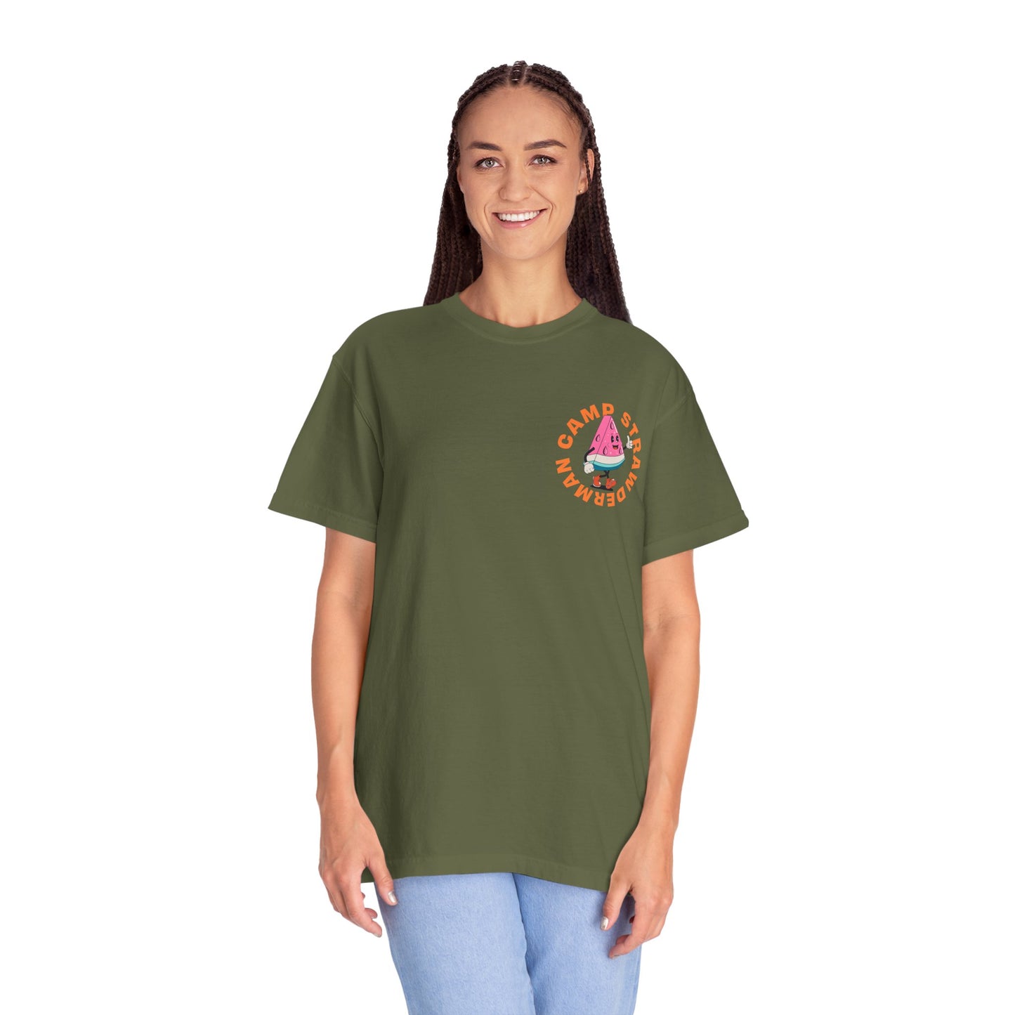 Camp Strawderman Unisex Garment-Dyed T-Shirt - Fun Summer Vibes