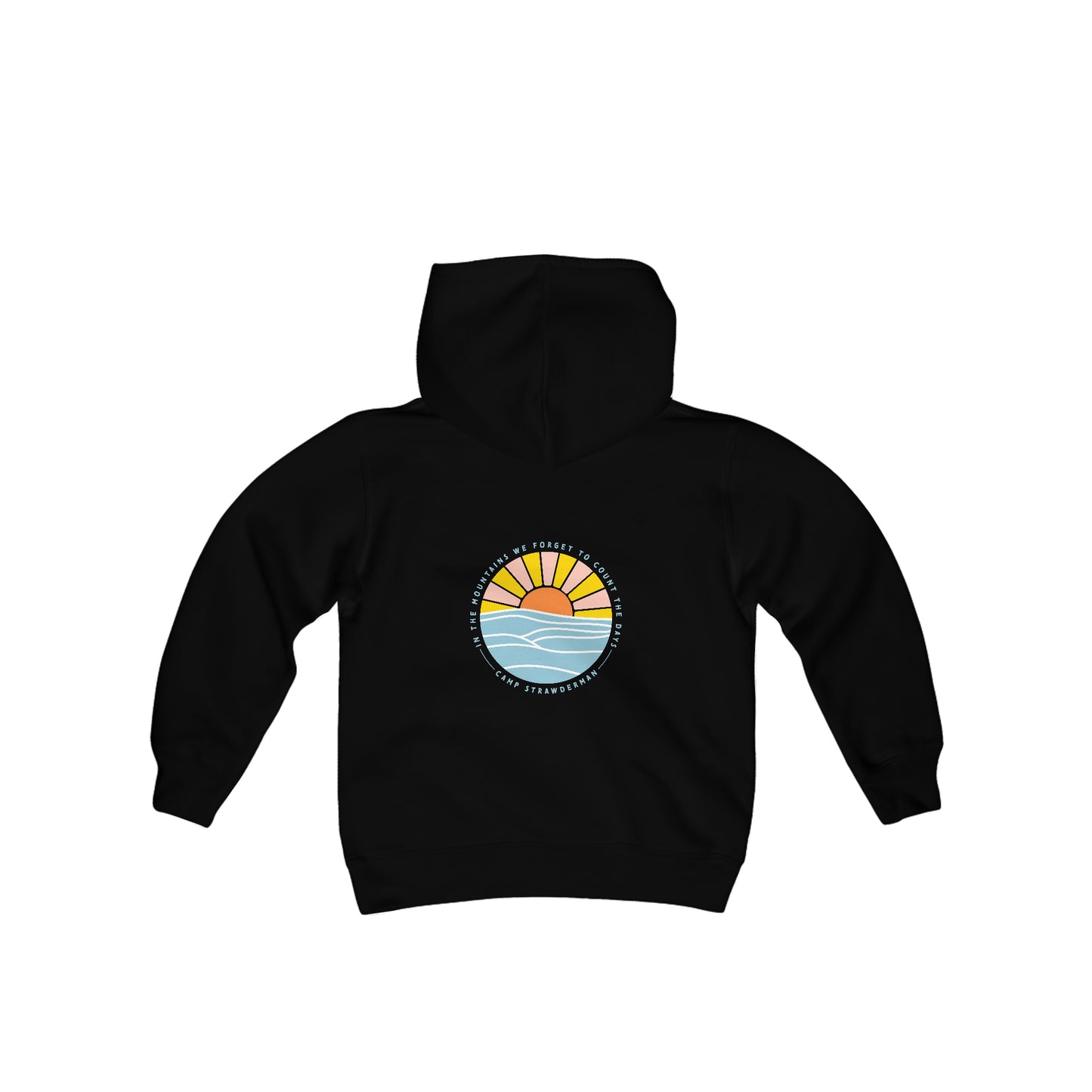 In the Mountains We Forget....Youth Heavy Blend Hooded Sweatshirt